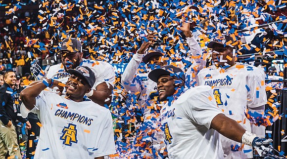 The crown for black college football will rest with North Carolina A&T State University in Greensboro, N.C., at least until ...