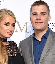 Paris Hilton and Chris Zylka