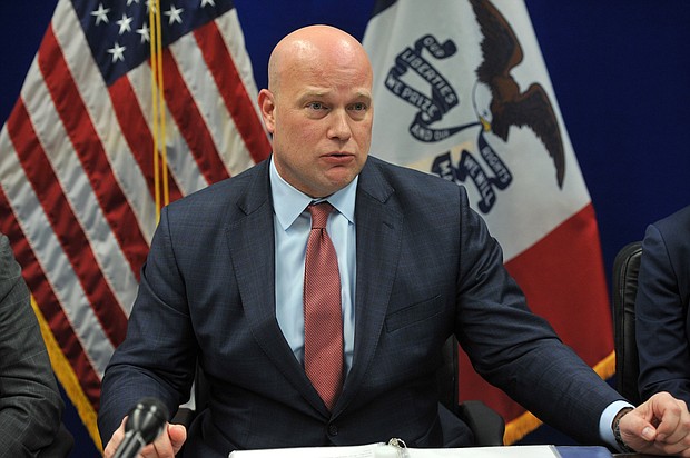 Acting Attorney General Matt Whitaker told he does not need to recuse himself from overseeing Mueller investigation.