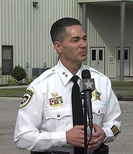 Sheriff Chad Chronister said the deputy confessed to harming his family on the office's main radio line.