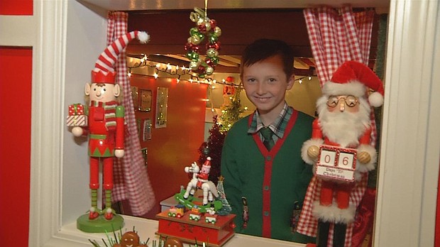 Inside a Blue Springs home, one bedroom looks a lot like the North Pole 365 days a year.