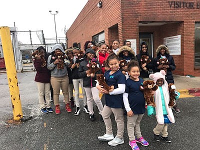 Thanks to singer John Legend, 35 members of Girl Scouts Beyond Bars troop received new, huggable Build-A-Bears to help the ... Thanks to singer John Legend, 35 members of Girl Scouts Beyond Bars troop received new, huggable Build-A-Bears to help the ...