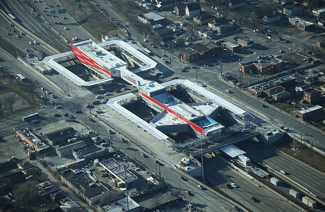 95th Street Red Line Station Renovations Celebrate Opening Of The North Terminal.  Photo Credit: Brian Friz