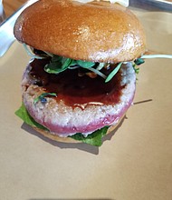 Ahi Tuna Burger