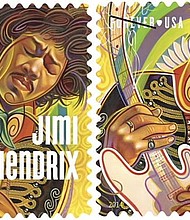 Jimi Hendrix stamp