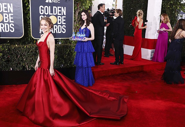 Glenn Close may have snagged the Golden Globe for best actress in a drama movie and Christian Bale won for best actor in a comedy. But when it came to stealing the show, it was all about a mysterious brunette who you have almost certainly never heard of.