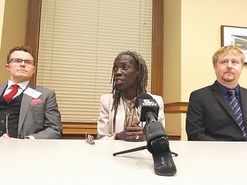 Jo Ann Hardesty has taken office as Portland’s newest City Commissioner, a historic benchmark for the city Jo Ann Hardesty has taken office as Portland’s newest City Commissioner, a historic benchmark for the city