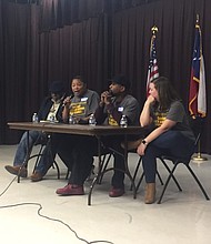 Leaders with Journey for Justice Alliance, Black Lives Matter Houston, HISD Parent Advocates and other groups organized a town hall this weekend.