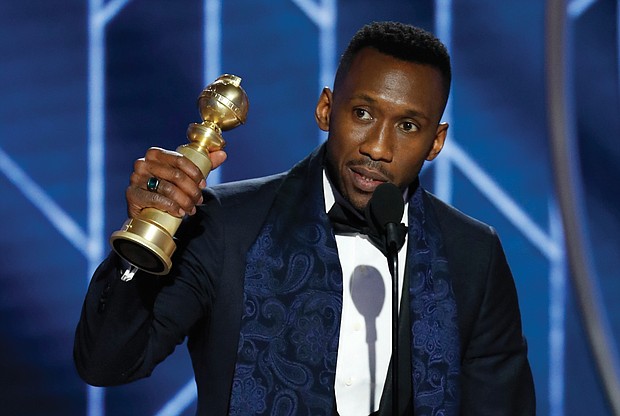 Mahershala Ali pays homage to the late pianist Don Shirley, the man he portrayed in “Green Book,” during his remarks accepting the Golden Globe Award for best supporting actor in the film.