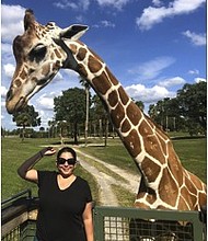 Lisa Valadez on adventure in Tampa Bay, FL