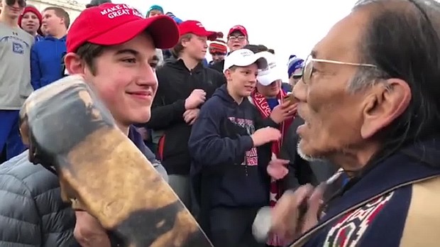 A Kentucky high school under scrutiny after students faced off against a Native American elder is working on a safety plan after receiving threats.