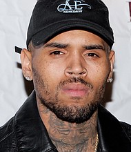 Singer Chris Brown