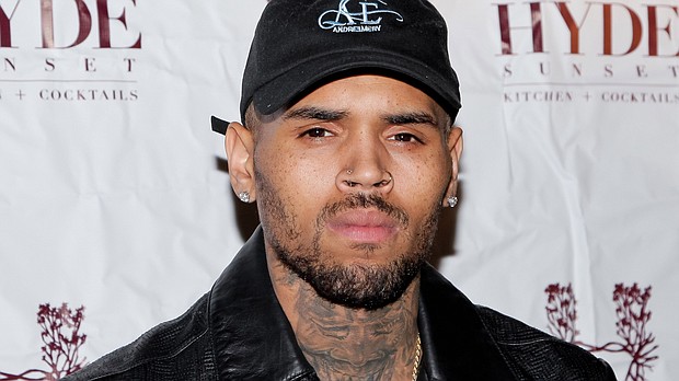 Singer Chris Brown