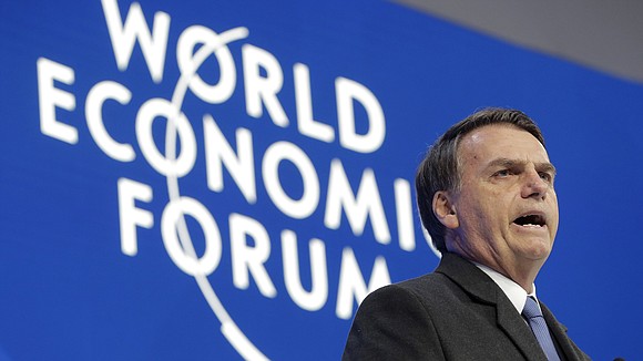 Jair Bolsonaro had a simple message for the bankers, investors and chief executives gathered in Davos: Brazil is open for …