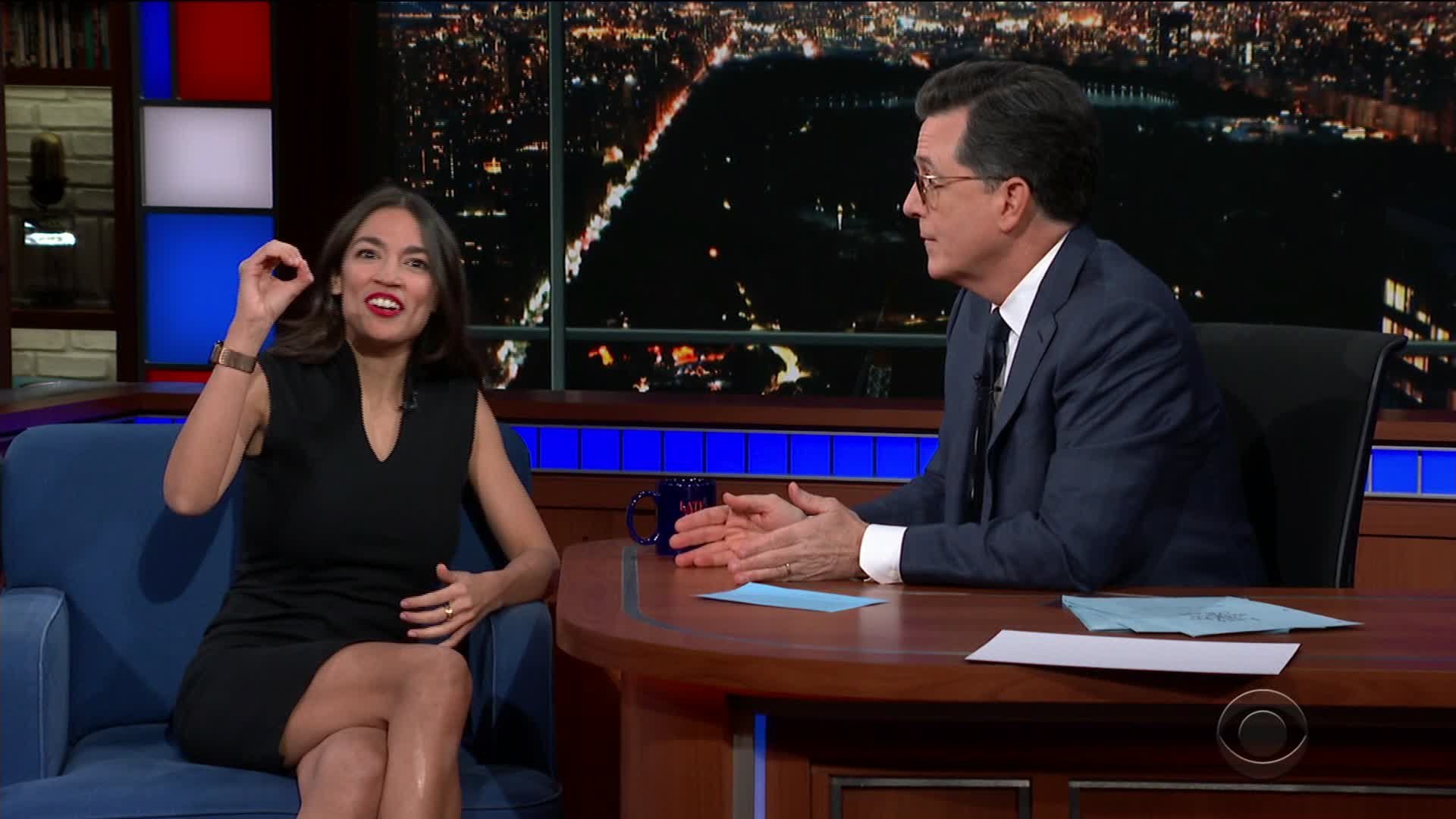 colbert ocasio cortez