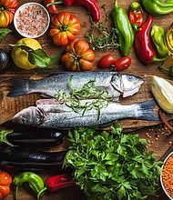 A Mediterranean diet is rich in fruits, vegetables, nuts and fish. But did you know that it could lower the risk of depression?  Credit: Foxy's Forest Manufacture/Shutterstock