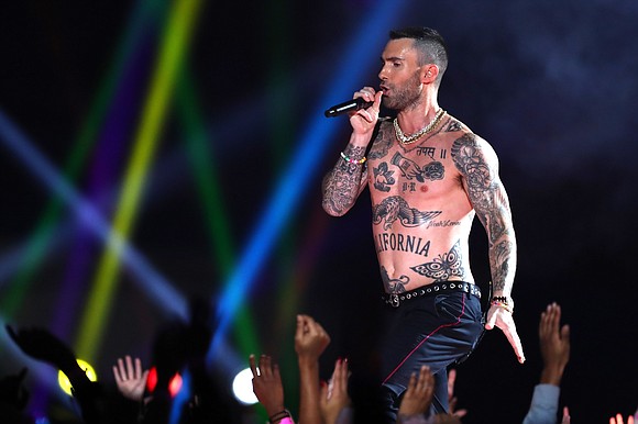 Travis Scott, Big Boi, an incredible gospel choir, and SpongeBob Squarepants all stepped up to help Maroon 5 carry a …