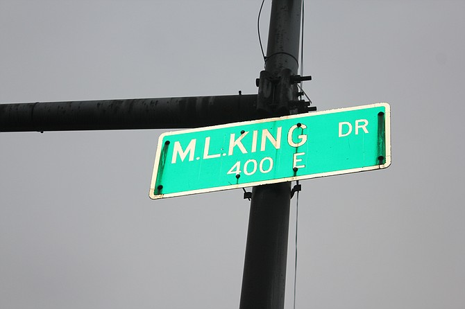 After first being named Grand Boulevard and then South Park Way it was renamed Dr. Martin Luther King Jr. Drive in 1968. In Chicago the street spans 14 miles and begins just south of East Cermak Road and four blocks east of South Michigan Avenue before ending at 115th Street. Photo by Wendell Hutson.