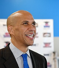 Sen. Cory Booker is the only bachelor currently running for president, but he's not single