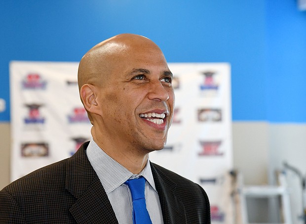 Sen. Cory Booker is the only bachelor currently running for president, but he's not single