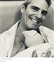 Andy Cohen is a dad. The host of Bravo's "Watch What Happens Live" posted on Instagram that his son, Benjamin Allen Cohen, was born via surrogate earlier in the day.