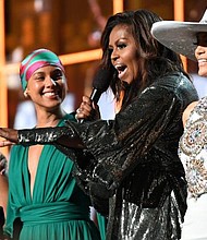 "Music helps us share ourselves," said Former First Lady Obama