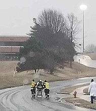 What seemed like a normal call for two firefighter paramedics in St. Louis, Missouri, quickly turned into an unsteady situation unknowingly captured by a stranger.