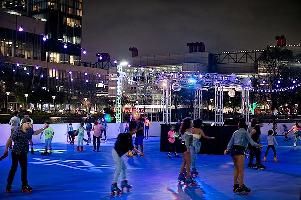 The Rink - Rolling at Discovery Green (1); Photo by Morris Malakoff