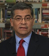 California Attorney General Xavier Becerra is preparing to file a lawsuit challenging President Donald Trump's national emergency declaration, Becerra told CNN's Kate Bolduan