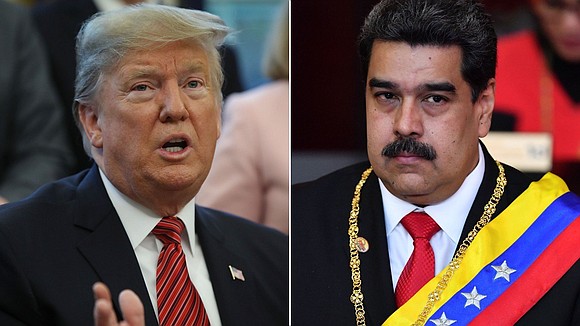President Donald Trump on Monday urged Venezuelan military officials to back the country's self-declared interim president Juan Guaido and allow …
