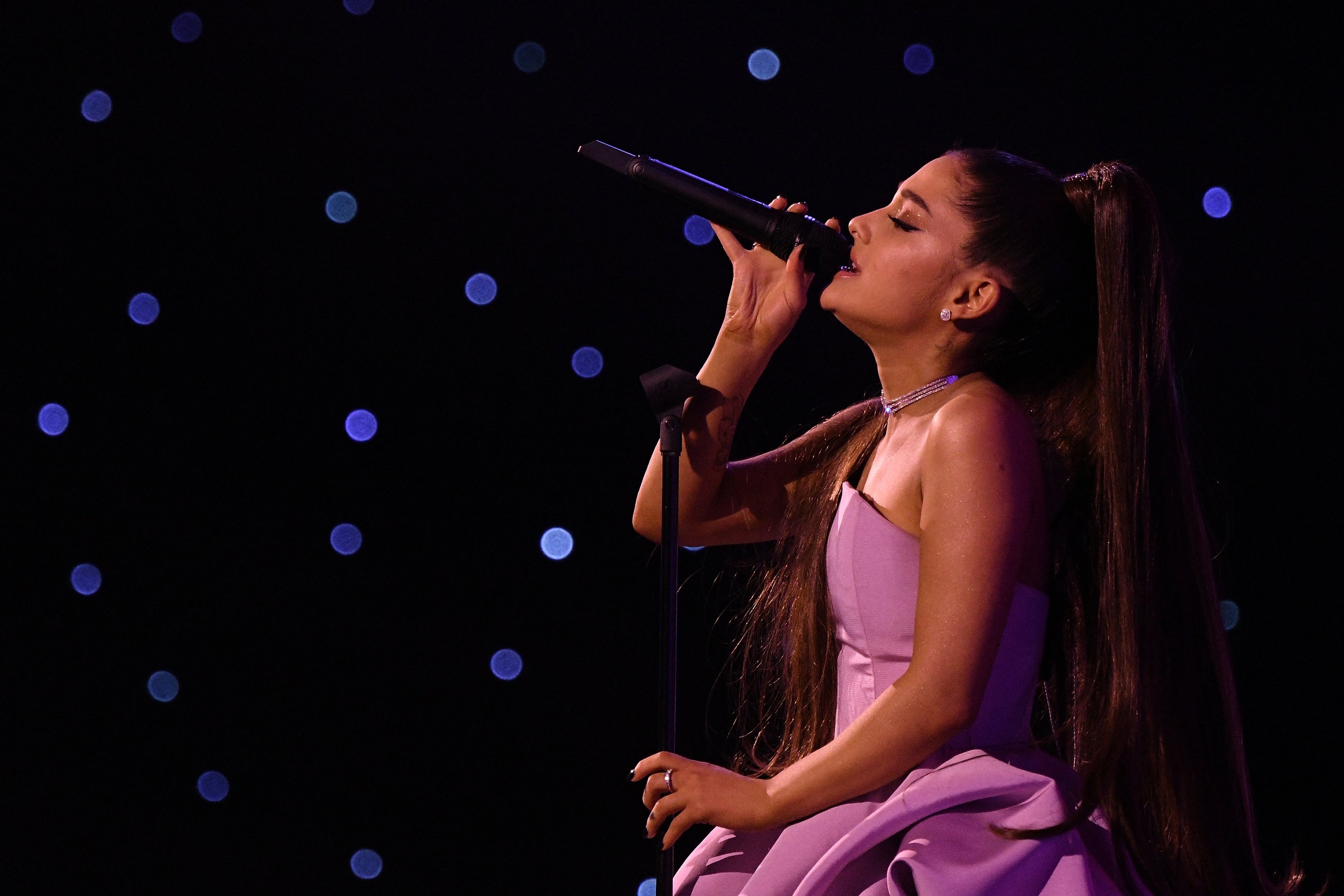 Ariana Grande ties Beatles and makes chart history Houston Style