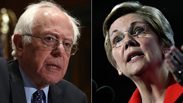 Bernie Sanders Elizabeth Warren