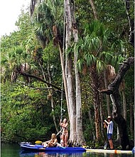 Chaz guided kayak tour