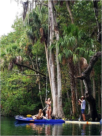 Chaz guided kayak tour