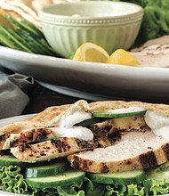 Grilled Chicken Shawarma