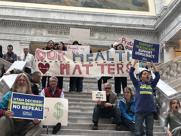 Top congressional Democrats requested Tuesday that the Department of Health and Human Services halt Medicaid work requirements, citing widespread loss of coverage in Arkansas.