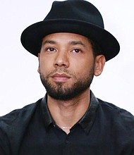 "Empire" actor Jussie Smollett faces a felony charge of disorderly conduct for allegedly filing a false report claiming two men attacked him last month, a Chicago Police Department spokesman tweeted.