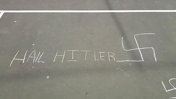 For the second time in three days, the New York City Police Department is investigating swastikas found scrawled in places …