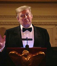 President Donald Trump was looking to flatter his new friend in Singapore when he struck upon an unusual compliment.