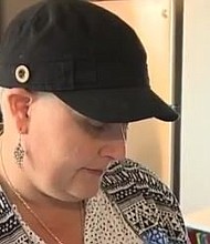 A Las Vegas mother and stage 2 breast cancer patient says she was heart broken and humiliated after skate rink staff denied her entry because she was wearing a hat that violated their 'no hat' policy.
