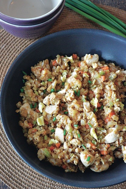 Chicken Cauliflower Fried Rice