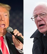 A unique voting group from the 2016 election -- voters who backed independent Vermont Sen. Bernie Sanders but were willing to vote for Donald Trump -- seems to be non-existent in the early days of the latest presidential contest.