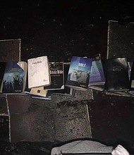 Bibles were left untouched by a fire in West Virgina.