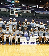 The annual CIAA Tournament is known for its fun — inside and outside the basketball arena. And this year in Charlotte, N.C., was no exception, as HBCU alumni, fans and family enjoyed four days of food, fun and activities in the Queen City.The Virginia State University Trojans don championship shirts and pose for a formal photo after winning the men’s title on Saturday. (Photos by Randy Singleton)