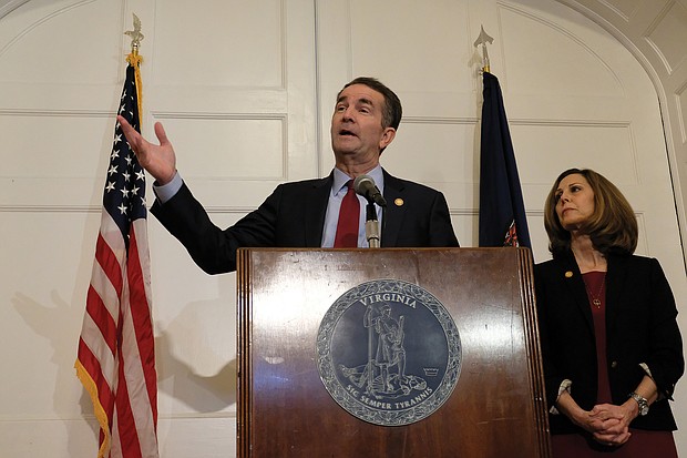Gov. and First Lady Northam