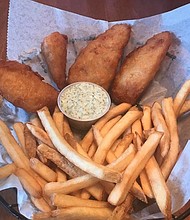 Friday Lent special is fried cod with homemade tartar sauce and one side item for $11!