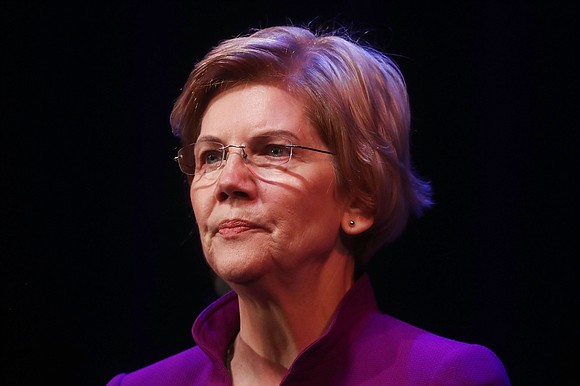 Sen. Elizabeth Warren on Friday declined to say whether she would support monetary compensation as a form of reparations for …