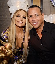 Alex Rodriguez and Jennifer Lopez