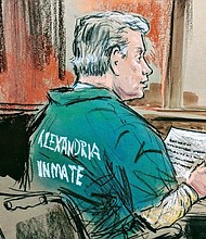 Court Sketches from Paul Manafort Sentence 3/7/2019