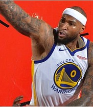 Golden State Warriors' DeMarcus Cousins